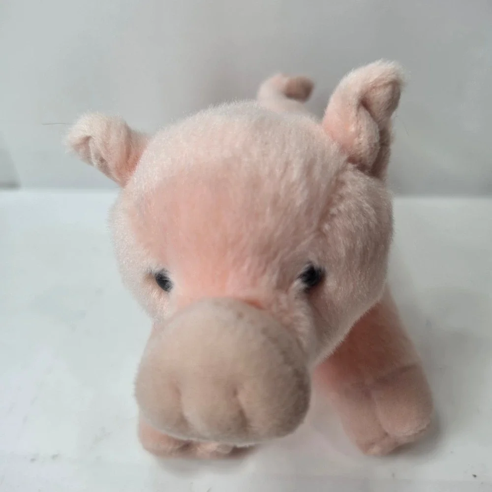 Aurora World Pink Pig Plush Stuffed Animal 8